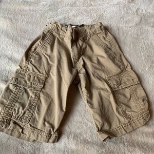 tan shorts